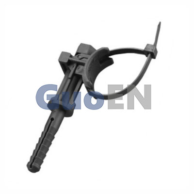 WALL FITTING FOR SELF SUPPORT INSULATED WIRE